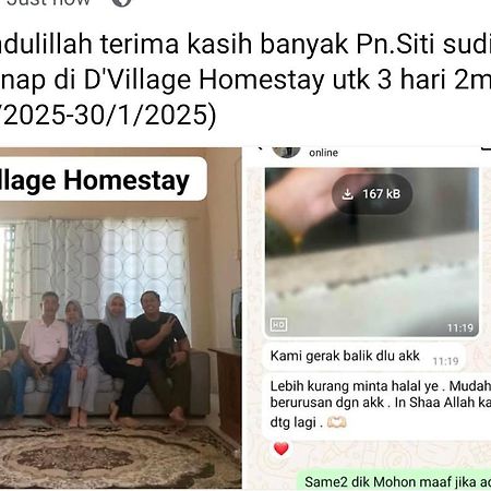 Dvillage Homestay Telok Kemang Port Dickson Exterior foto