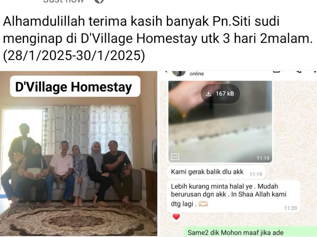 Dvillage Homestay Telok Kemang Port Dickson Exterior foto